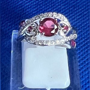 Faux Ruby Ring